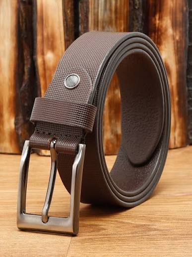 Leather belt