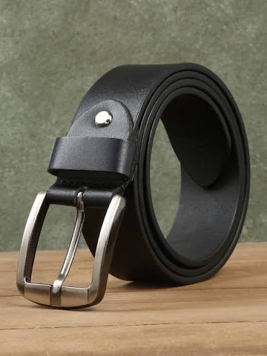 Leather belt
