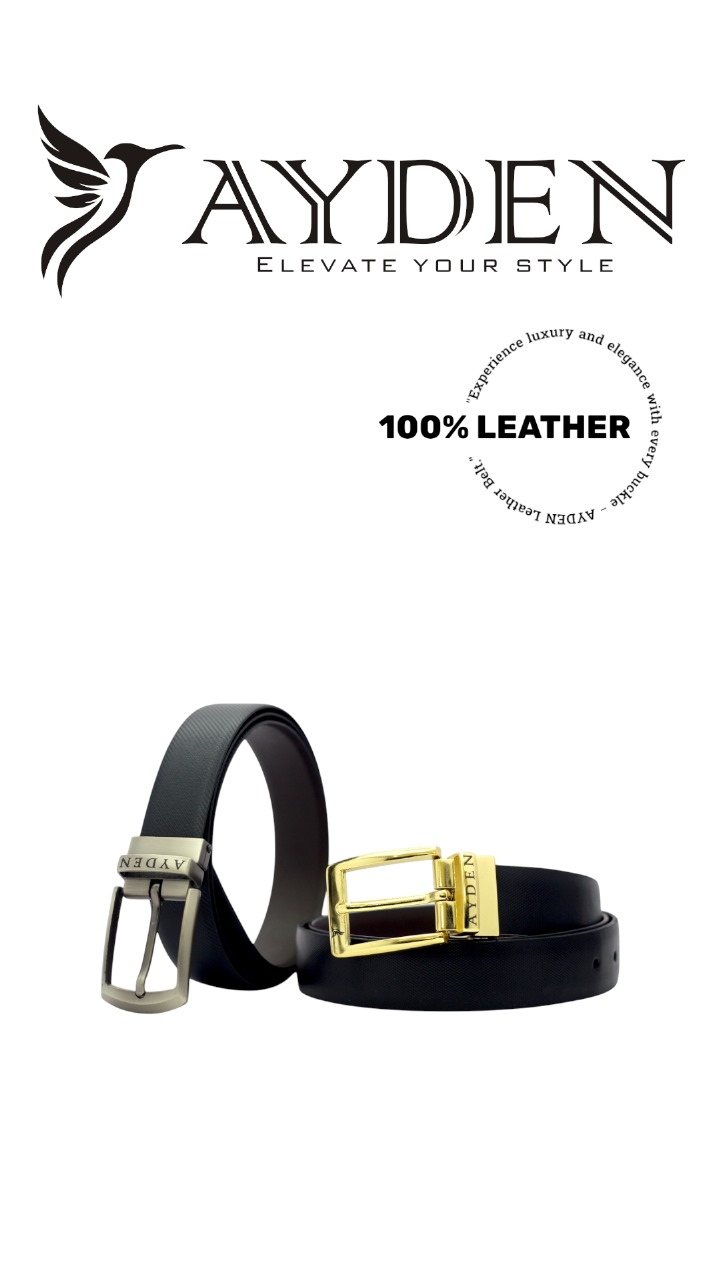 Leather belt